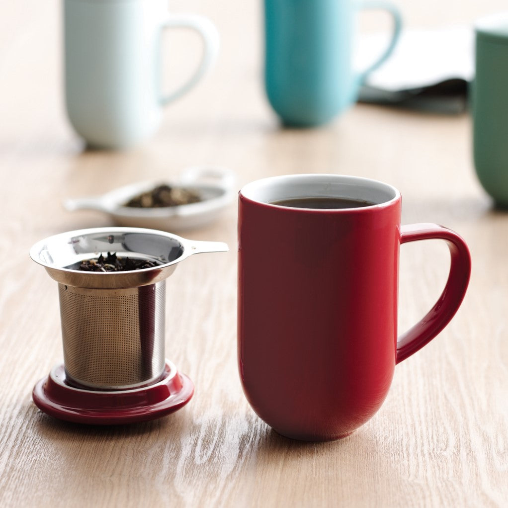 Tea mug with infuser and lid 450ml